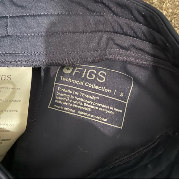 Figs womens Zamora jogger scrub pants- navy - Picture 4 of 4